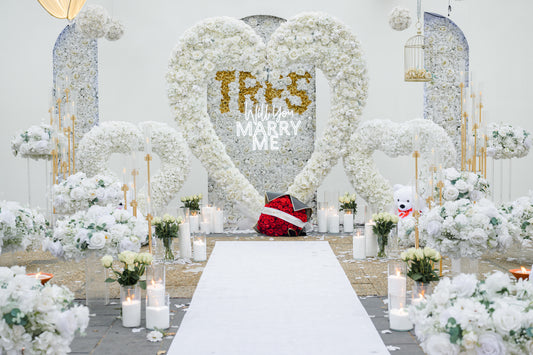 TRES Gardens - White Garden (inclusief decoratie)