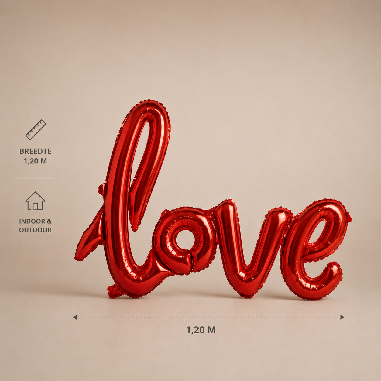 ‘’LOVE’’ folieballon